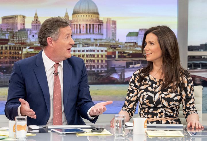 Piers has hosted 'GMB' with Susanna Reid since 2015
