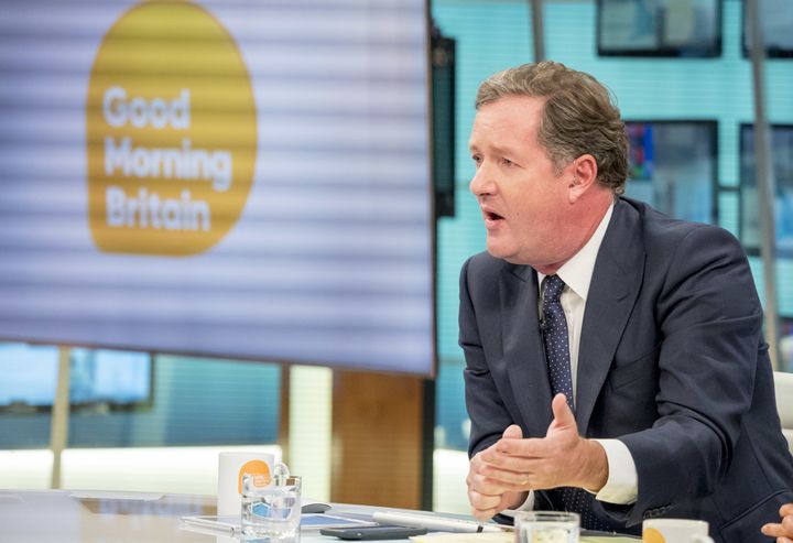 Piers Morgan on 'Good Morning Britain'