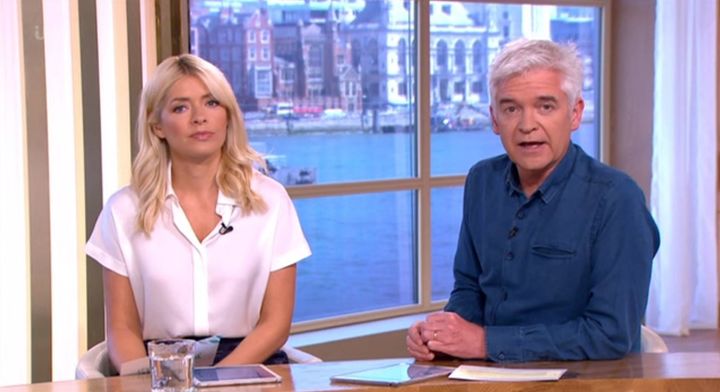 Holly Willoughby and Phillip Schofield sent Ant McPartlin their best