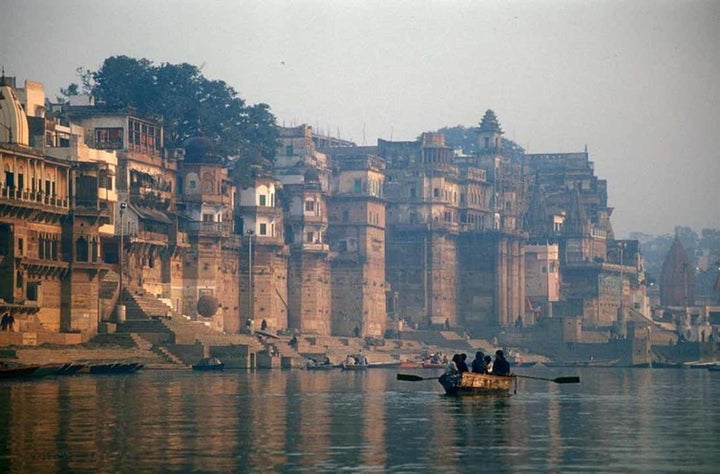 The Ganges, which flows through the sacred city of Varanasi, was granted human rights in March 2017.