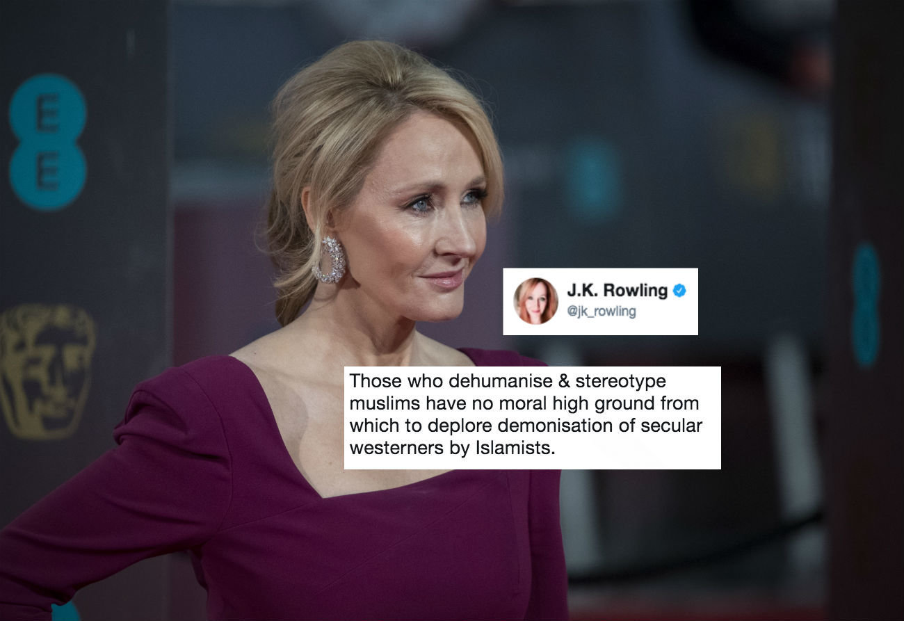 J.K. Rowling Condemns Anti-Muslim Hate After Attack On London Mosque ...