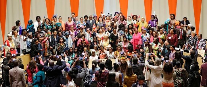Launch of the African Women Leaders Network 2017, with UN Women and the African Union 