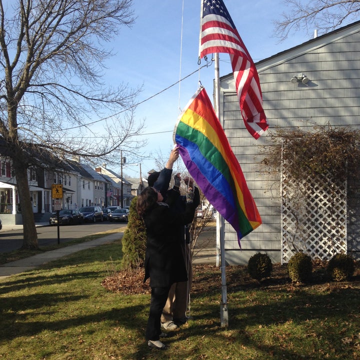 Rainbow Flag Dedication Service, Dorothea Dix Unitarian Universalist Community (Bordentown, NJ)