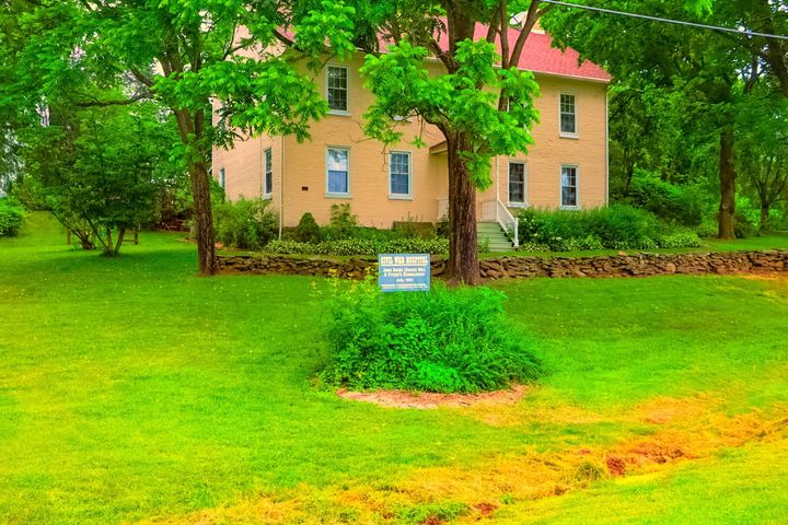 Civil War Hospital & School House On The Sachs Covered Bridge Site