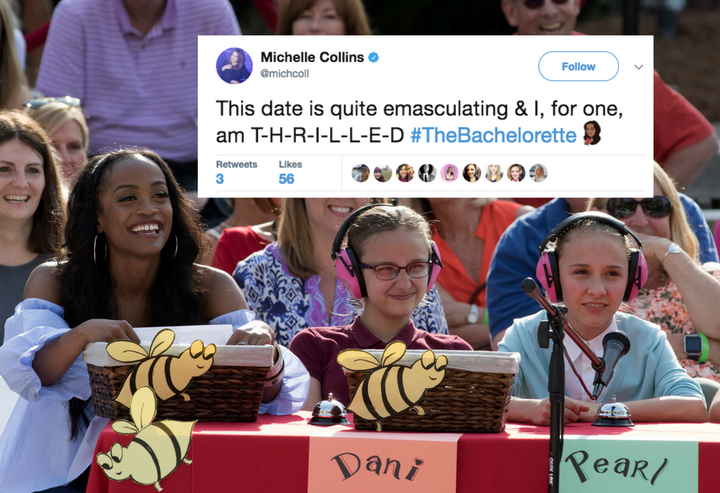 Spelling bee queens. 