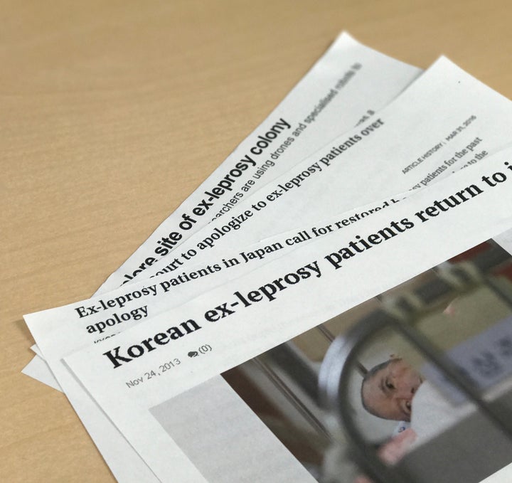 Headlines referring to “ex-leprosy patients”