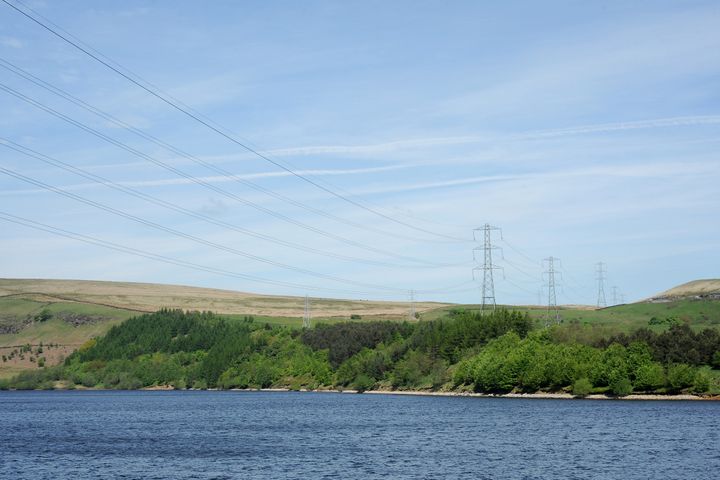 The body of a teenage boy was discovered in Greenbooth Reservoir near Rochdale last night 
