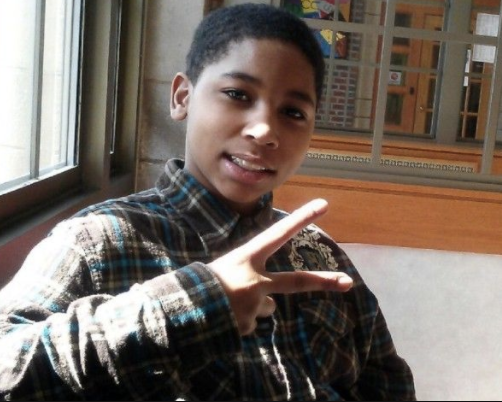 <p>12-year-old Tamir Rice who was gunned down by police </p>