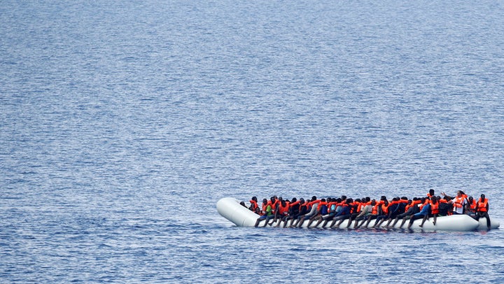  In 2016, some 5,000 people died crossing the Mediterranean Sea. 