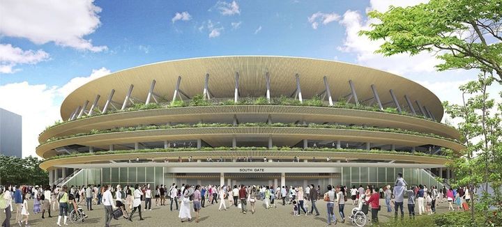Kuma designed the National Stadium for the 2020 Olympic games.