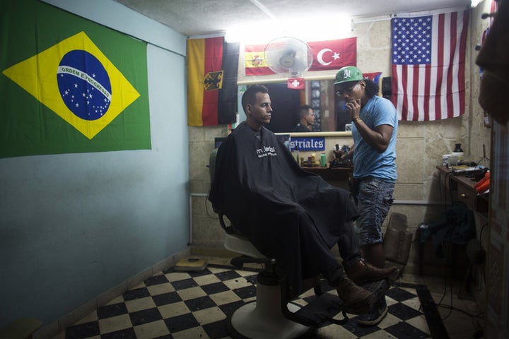 Small businesses like barbershops or food stands, now ‘normal’ in Cuba’s market socialism system, may be affected by Trump’s