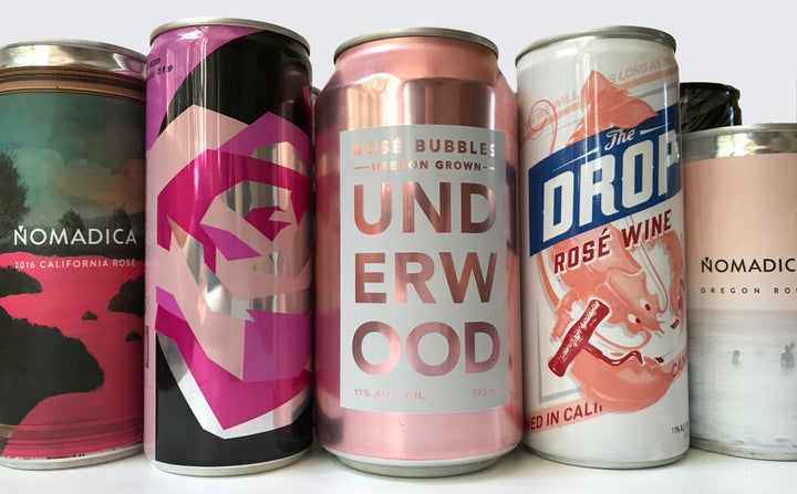 The canned rosés you'll want to be drinking this summer.