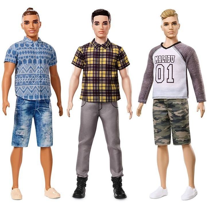The new Ken doll options include a "broad" body type.
