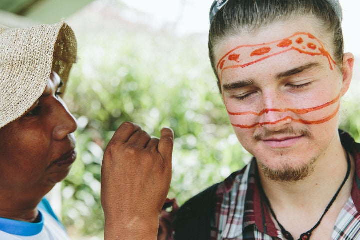 Ian Frank in Ecuador during his Global Citizen Year