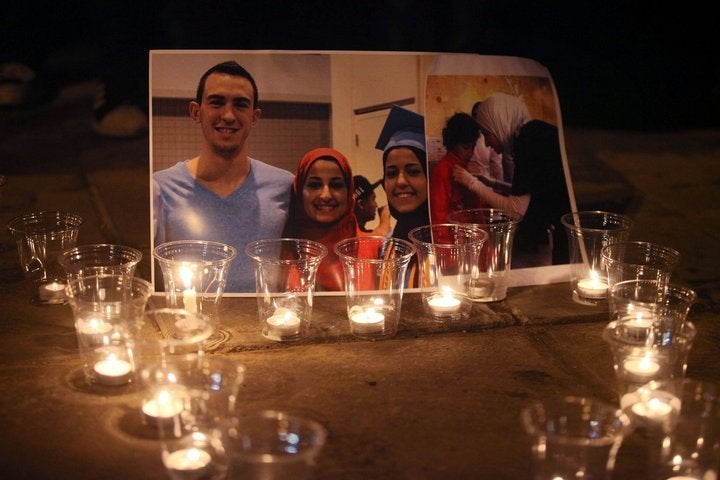 Three young Muslim students, Deah Shaddy Barakat, Yusor Mohammad, and Razan Mohammad Abu-Salha were killed at their home on February 10, 2015.