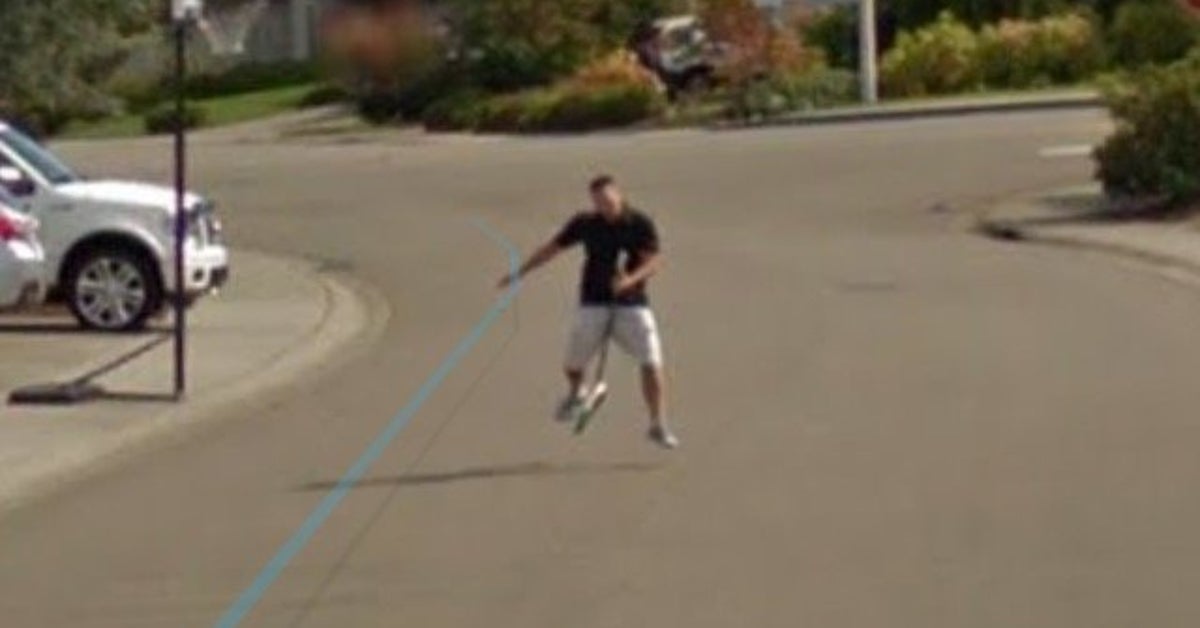 chase the google street view car