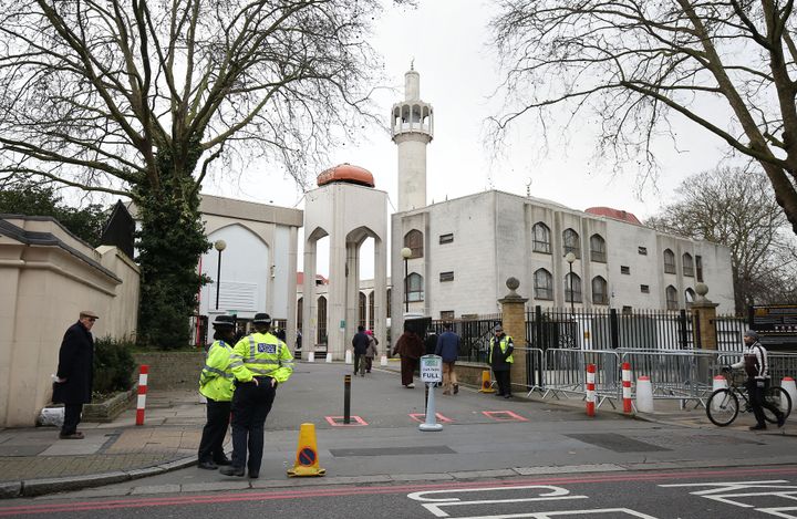 A man was tasered by police after attacking people outside the Regent's Park mosque (file image)