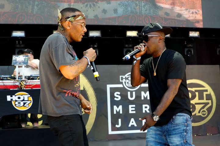 Prodigy and Havoc on stage together earlier this month