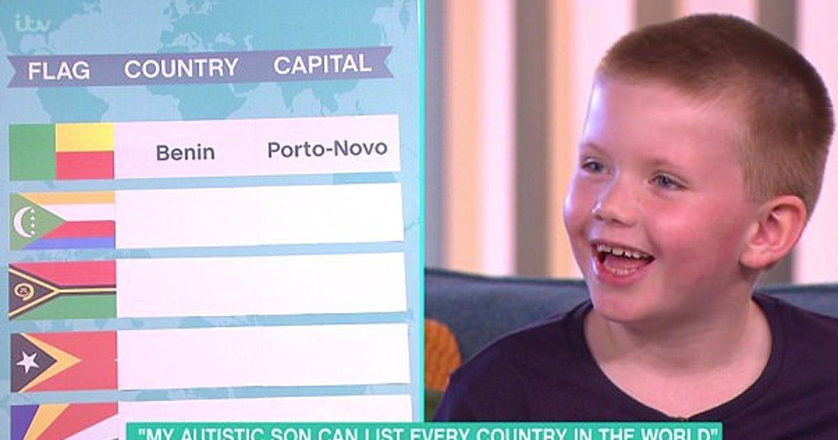 SixYearOld Boy With Autism Wows 'This Morning' Presenters With