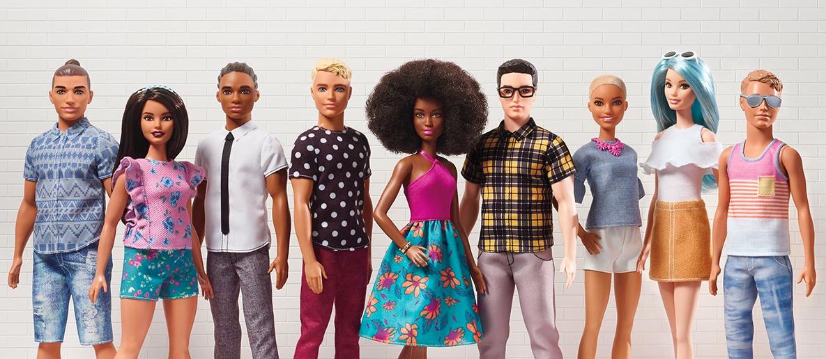 new barbie dolls with different body types