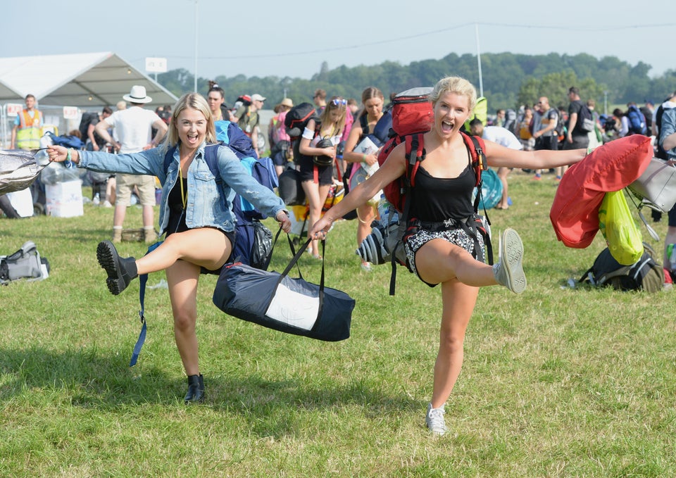 There's no denying that Glastonbury in the sun is one of the funnest places in the world