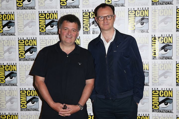 Steven Moffat and Mark Gatiss