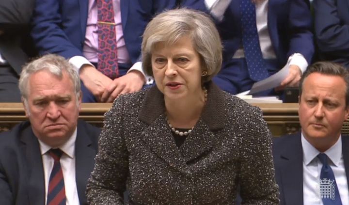 Theresa May spoke in the wake of the Hillsborough verdict when she was Home Secretary 