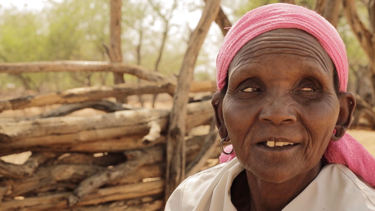 Chepserum lives in an arid part of western Kenya, where she relies on basic subsistence farming. As her eyesight began to fail, she could no longer easily feed herself and her family