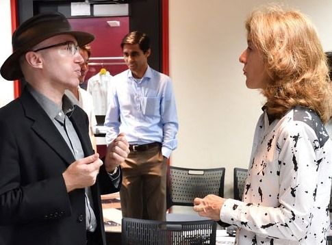 Ambassador Caroline Kennedy (2013-2017) with Eisenhower Fellow Daniel Gallant (USA ‘16) at a U.S. Embassy event in Tokyo