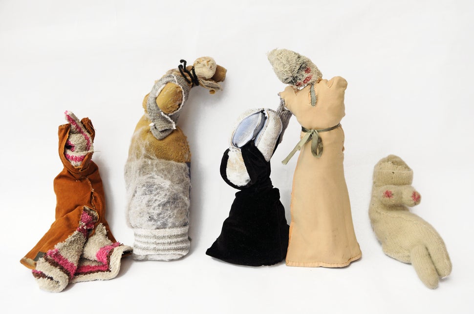 Fanny Allié, "Street Characters (5 female figures)"