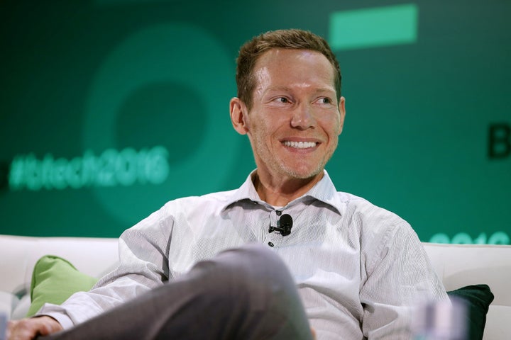 Jeff Holden speaks at a tech conference in San Francisco on June 14, 2016.