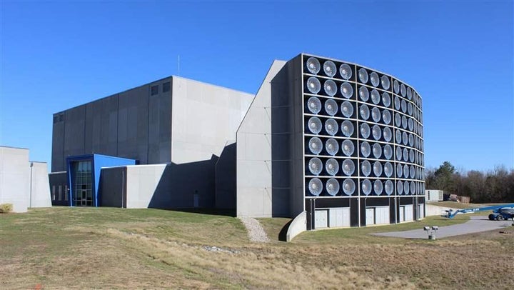 <p>The lab at the Insurance Institute for Business and Home Safety can simulate storms including hurricanes, wildfires, hail and wind-driven rain.</p>