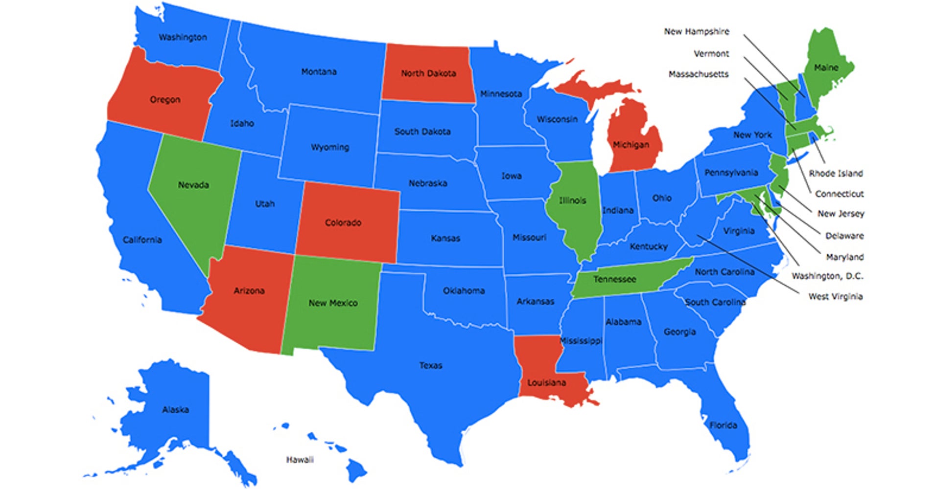 Interactive States Map 