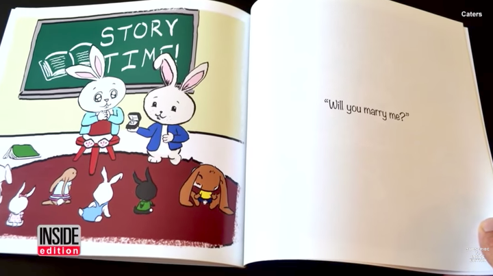 The children's book had a very happy ending. 