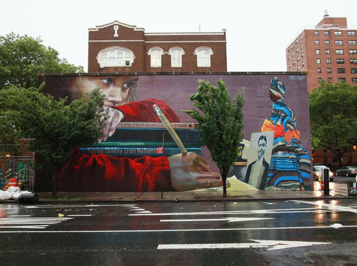 Case Maclaim. Monument Art. El Barrio, Harlem. NYC. June 2017. (photo © Jaime Rojo)