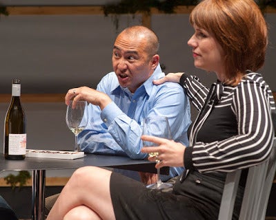 <p>Don Castro (Dan) and Lauren English (Lindsey) in a scene from <strong><em>You Mean To Do Me Harm</em></strong> </p>