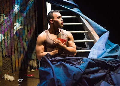 <p>Ed Berkeley in a scene from <strong><em>warplay</em></strong> </p>