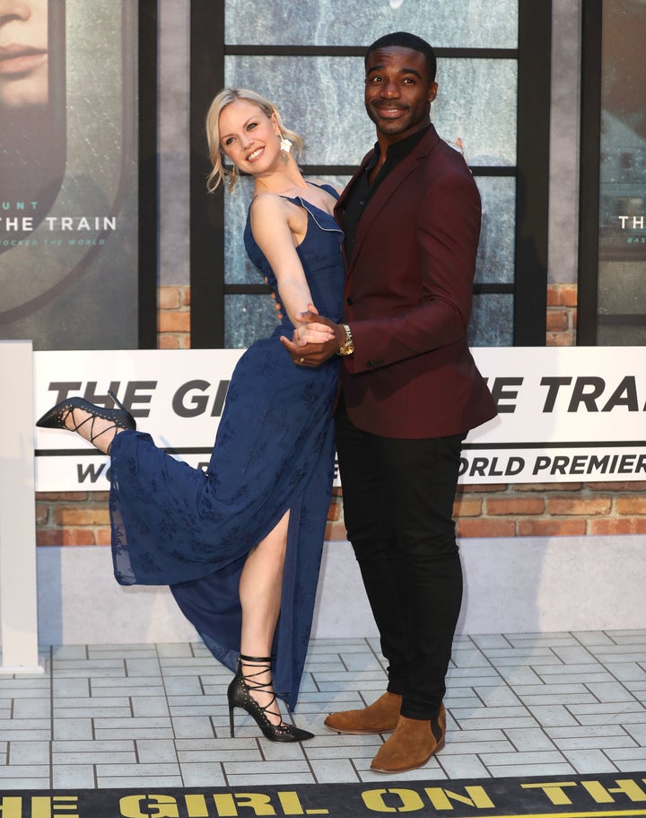 Joanne Clifton and Ore Oduba