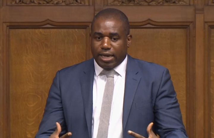 David Lammy said the Grenfell Tower blaze is "seen as a crime"