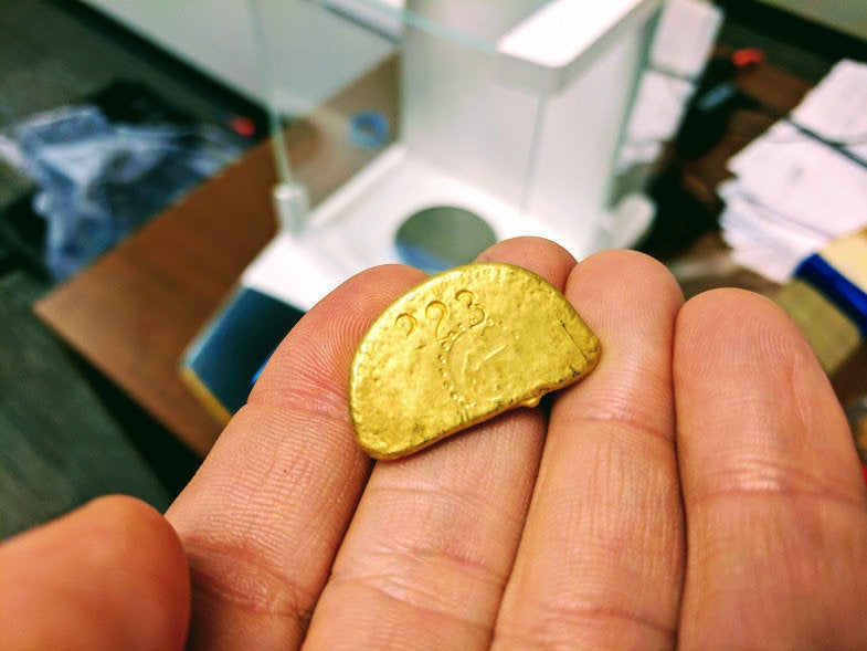 Mercury Free Artisanal Gold produced in Burkina Faso by AGC. 