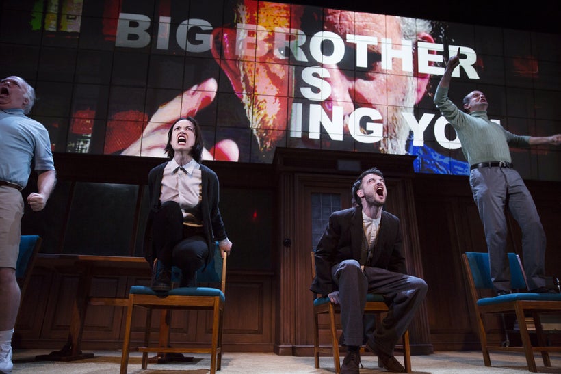 Olivia Wilde and Tom Sturridge in <em>1984</em>
