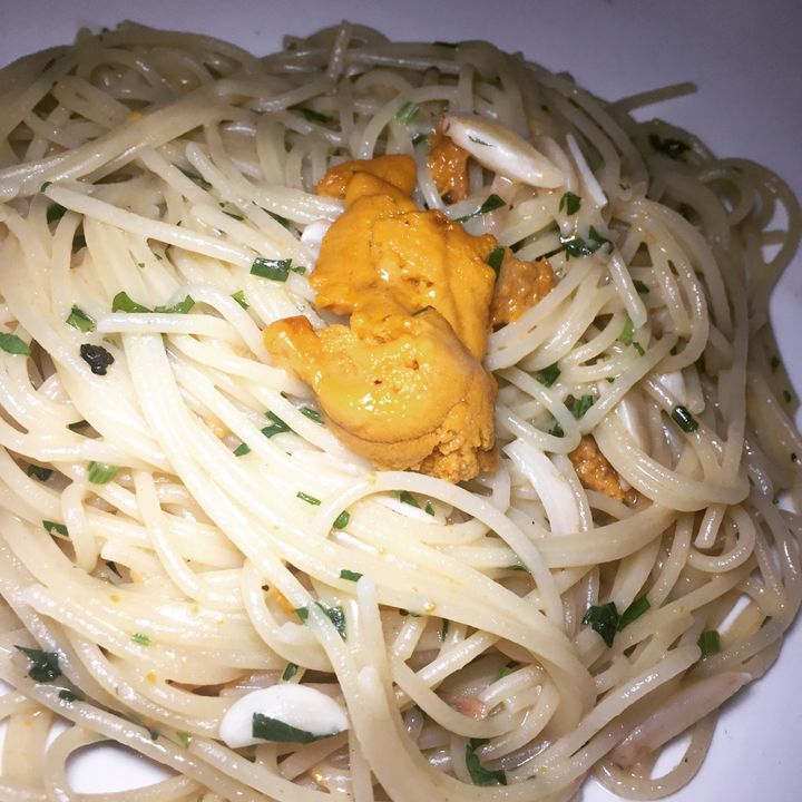 Uni Spaghetti at Serafina Sunet