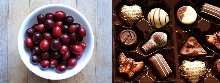 Do you prefer cranberries or chocolates?