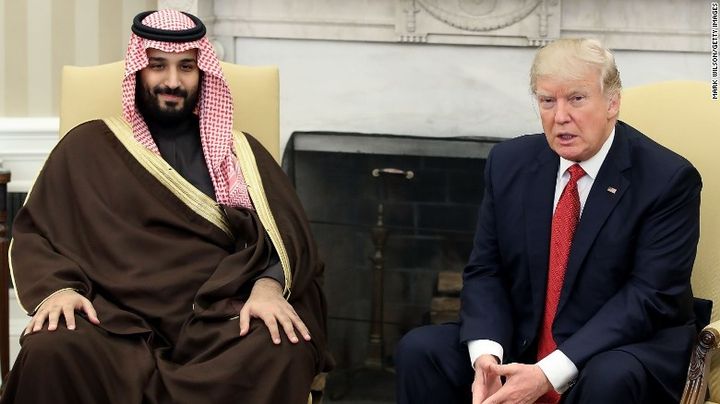<p>Meet President <a href="https://www.huffpost.com/news/topic/donald-trump">Donald Trump</a>’s real geopolitical partner. This is new Saudi Crown Prince Mohammed bin Salman Al Saud, then the Saudi defense minister for two years when he met with Trump in the Oval Office last March. Think of him, ironically, as Trump’s version of the late Shah of Iran.</p>