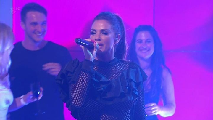 Katie Price performed on 'Big Brother's Bit On The Side'