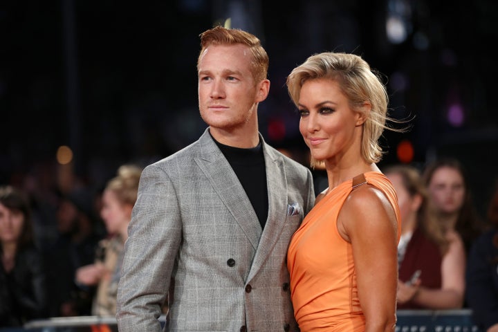 Natalie and her most recent 'Strictly' partner, Greg Rutherford