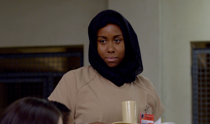 Amanda Stephen plays Alison Abdullah in Netflix's "Orange Is the New Black."