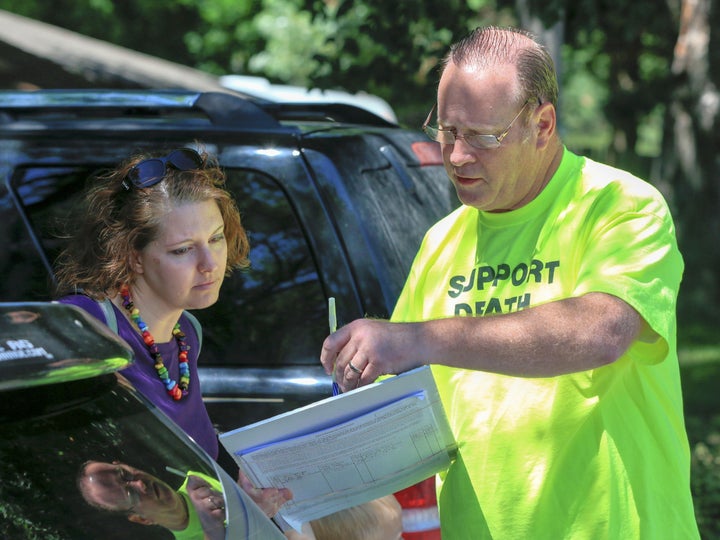 Signatures were collected to put the death penalty on the 2016 Nebraska ballot.