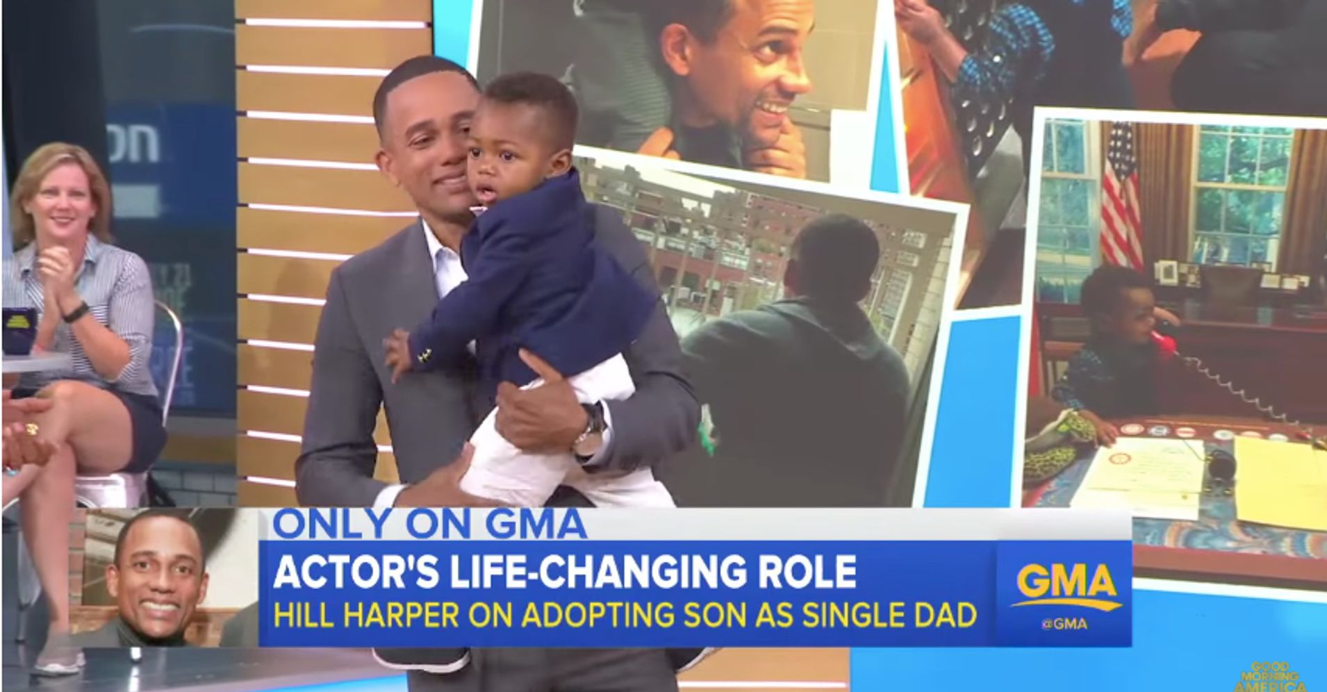 Csi Ny Actor Opens Up About Becoming A Single Dad After Adopting A Son Huffpost
