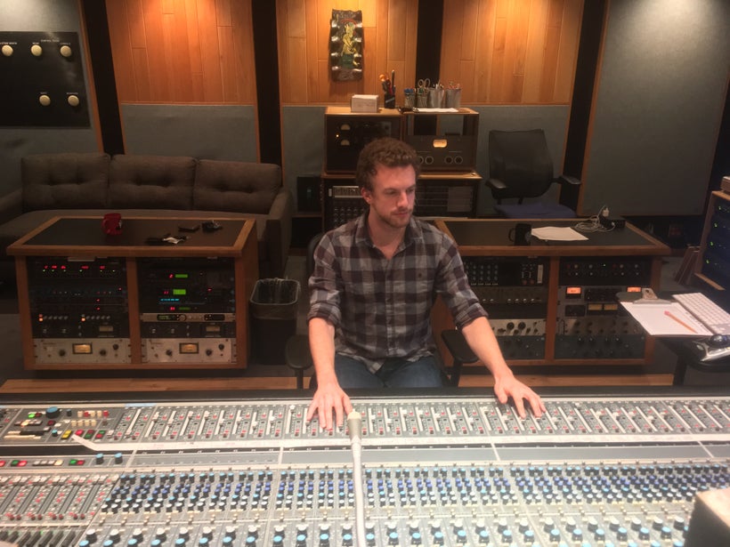 Pietro in a studio I wish I could call my own